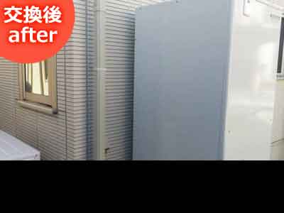 給湯器交換工事例・交換後